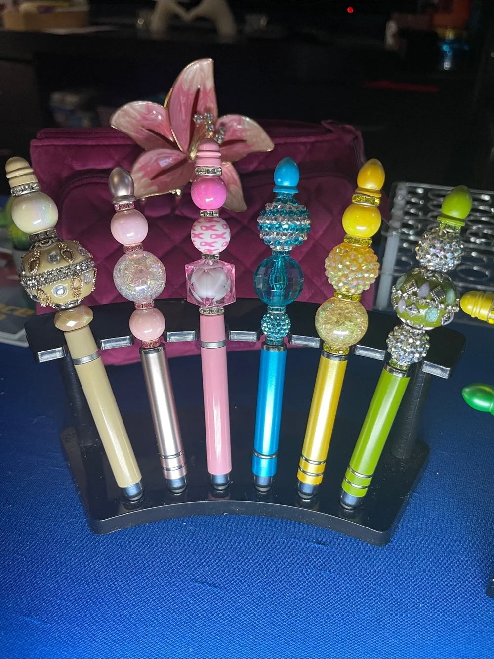 Hand Crafted Blingy Stylus Pens